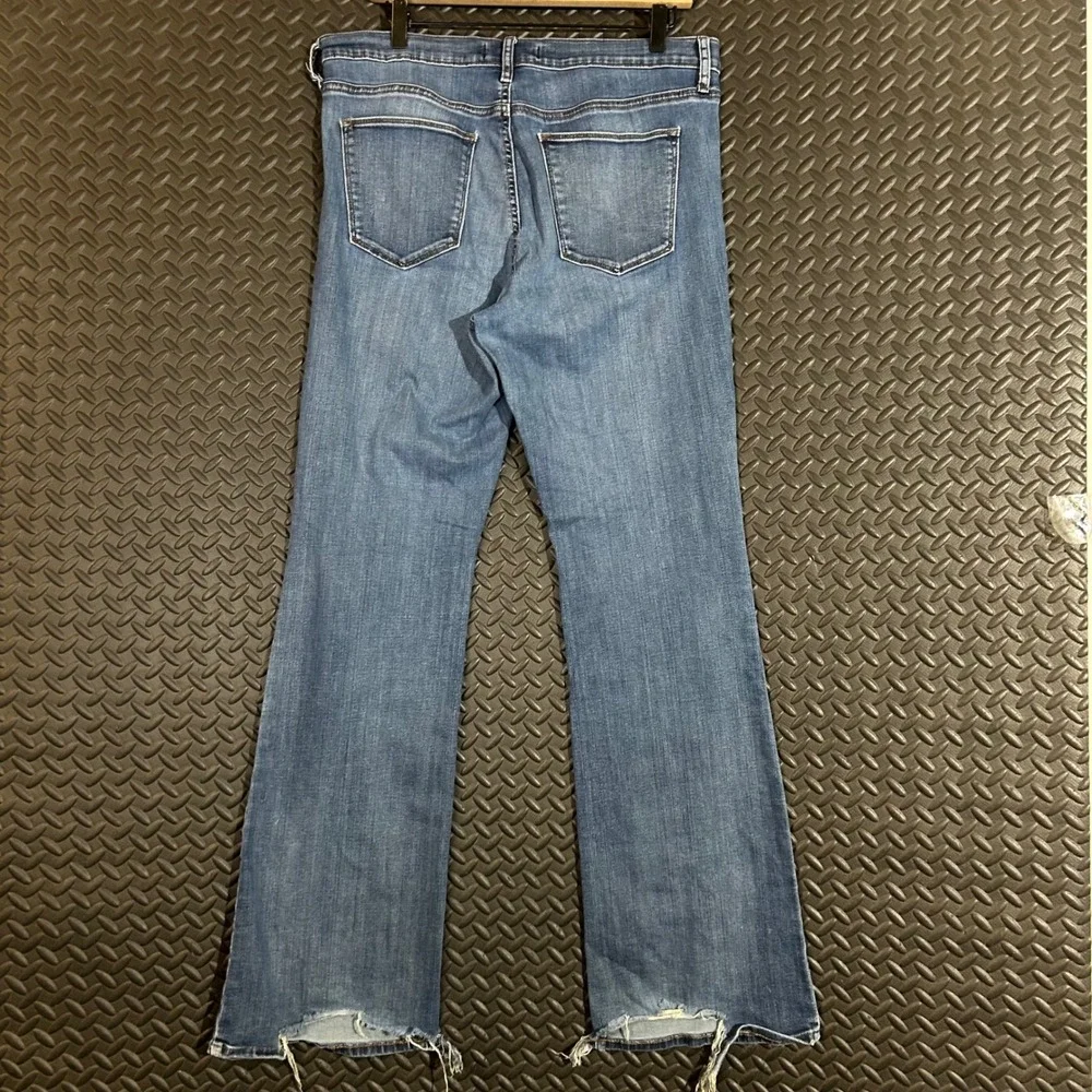 Gap Perfect Boot Blue High Rise Denim‎ Jeans Women's Size 32R